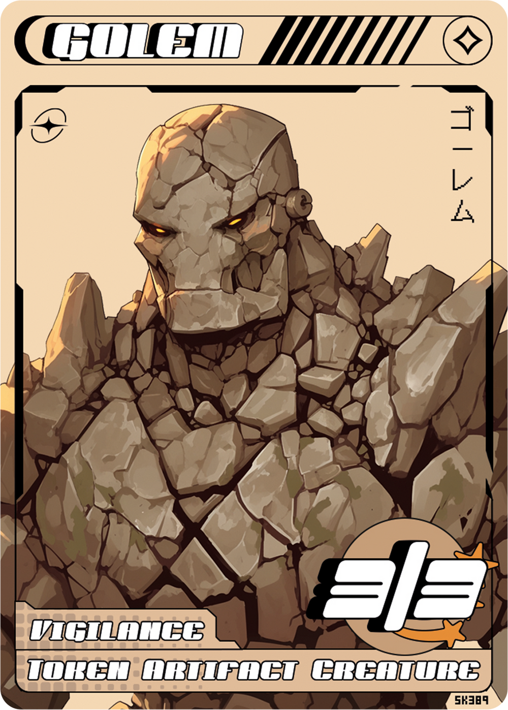 Golem 3/3 Vigilance