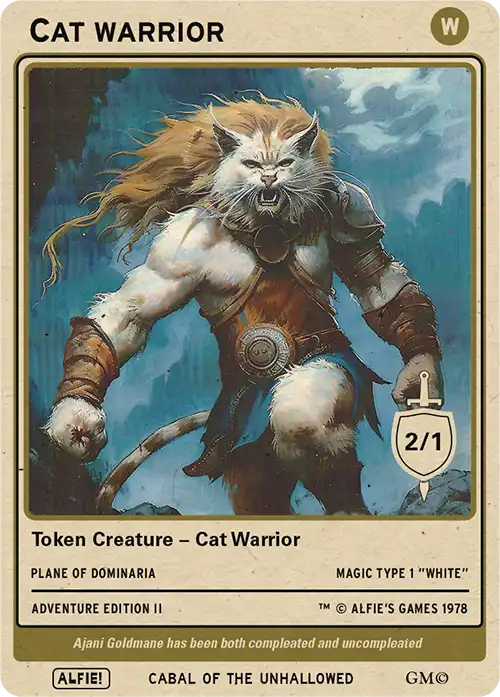 Cat Warrior