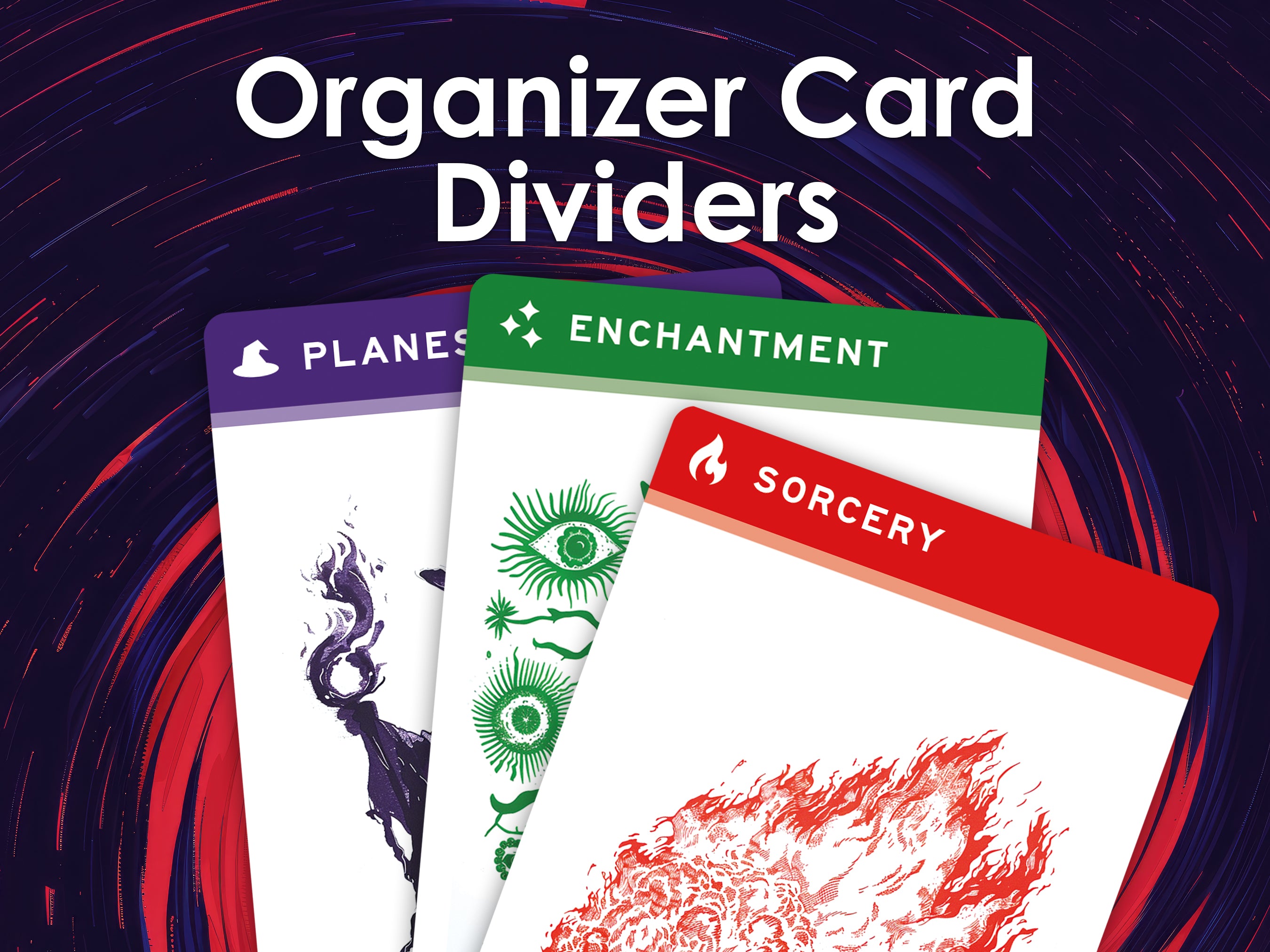 Organizer Card Dividers