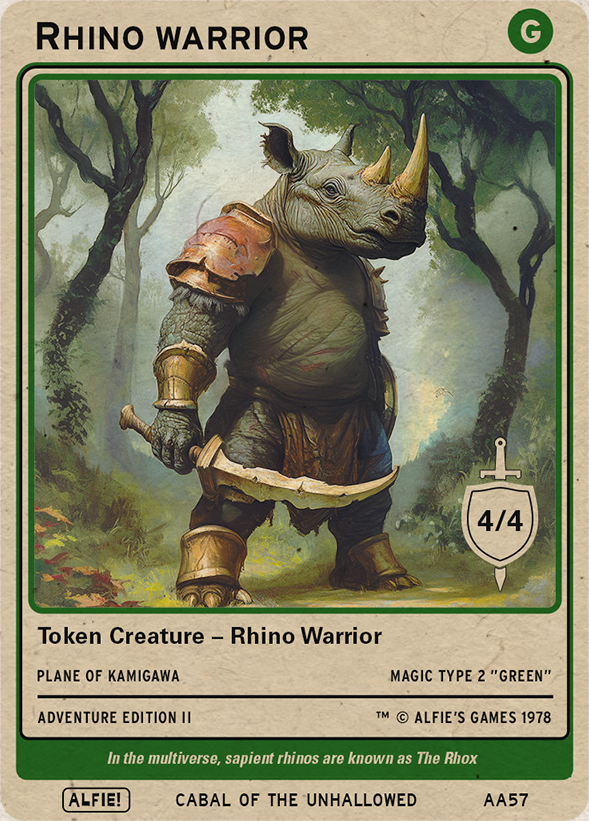 Rhino Warrior