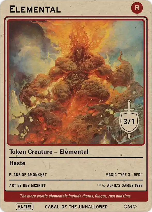 Elemental 3/1 Haste