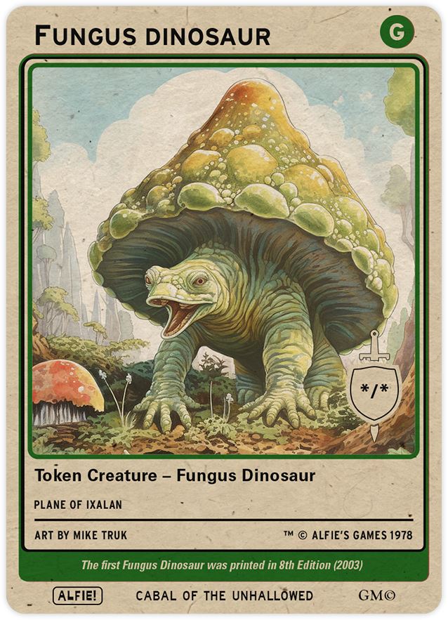 Fungus Dinosaur