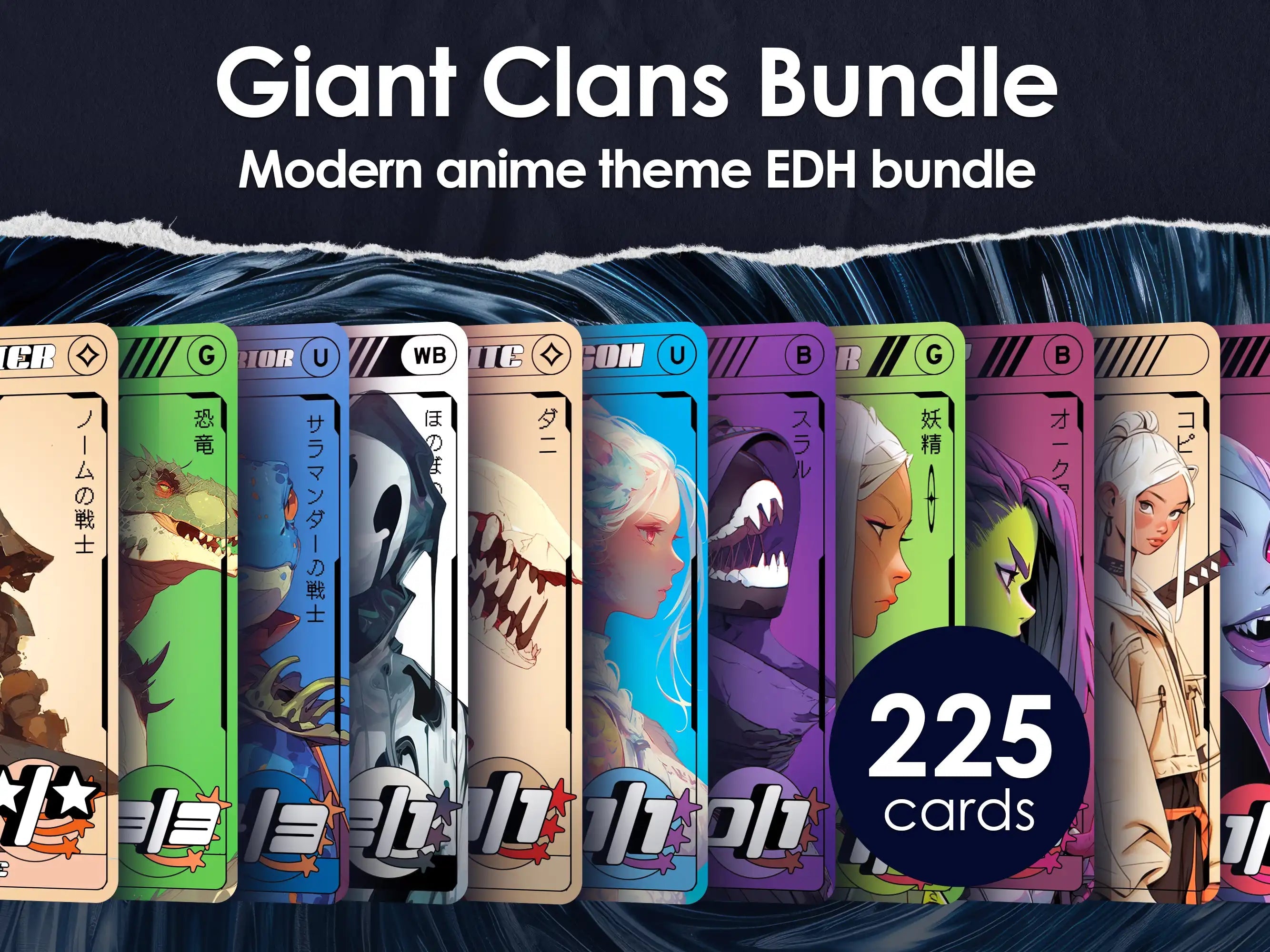 Giant Street Clans EDH Bundle