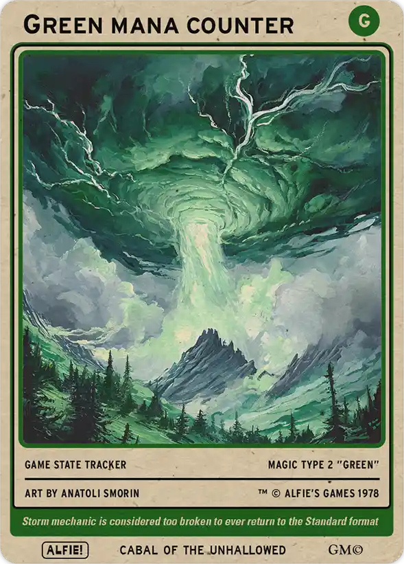 Green Mana Counter