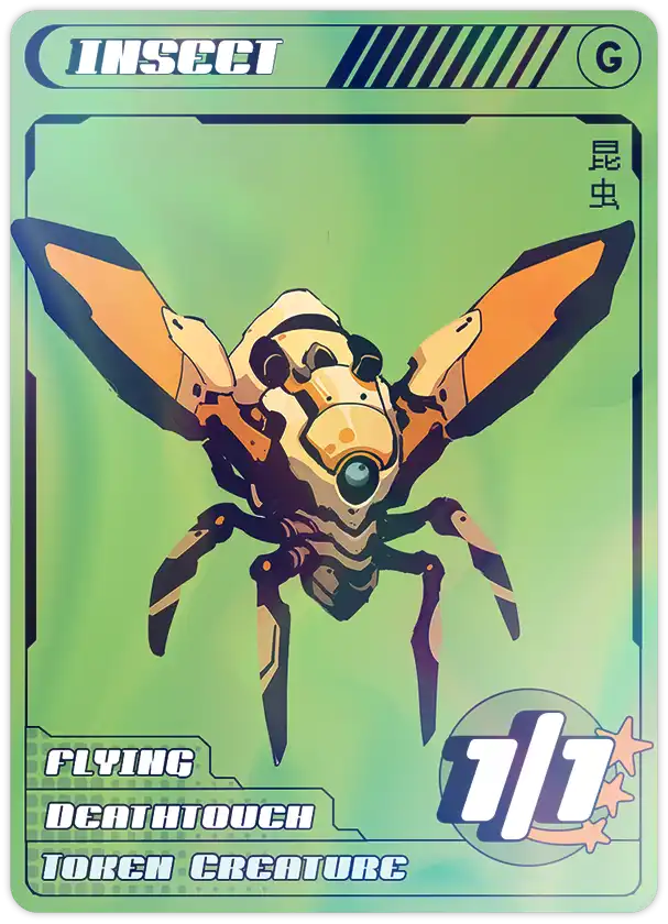 Insect Deathtouch Flying Foil