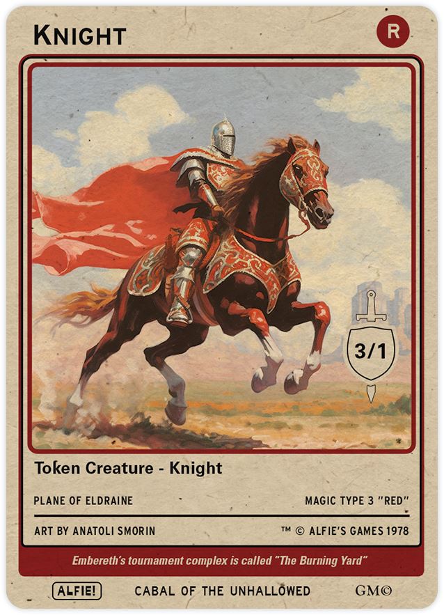 Knight Red 3/1