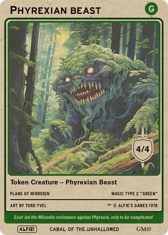 Phyrexian Beast 4/4