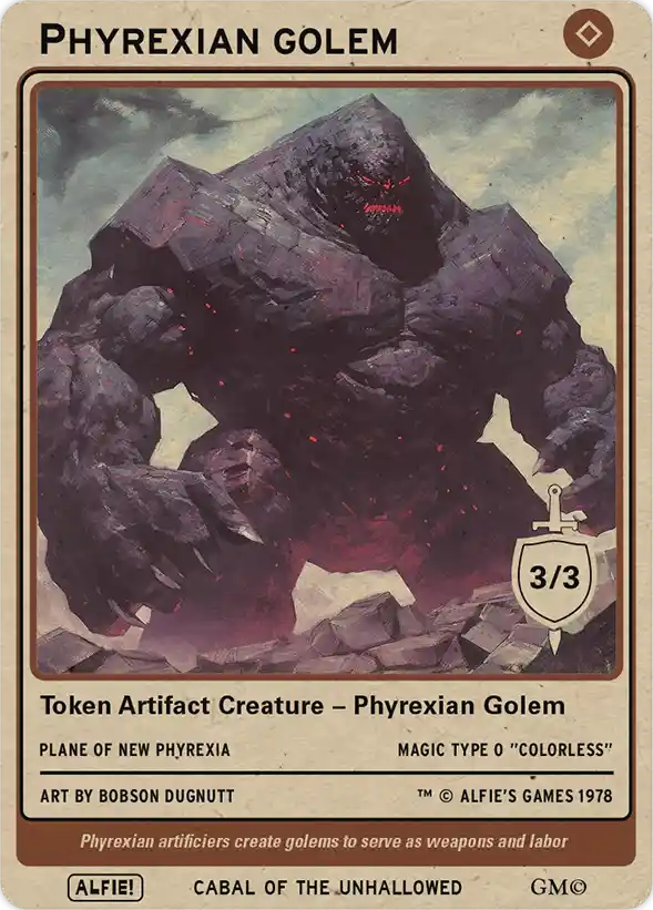 Phyrexian Golem