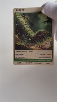 Insect 1/1 MTG Tokens x3 - Alfie's Adventure - AA54