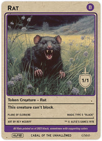 Rat (Can't block)