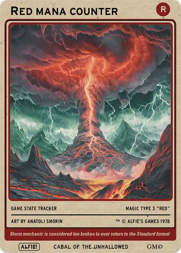 Red Mana Counter