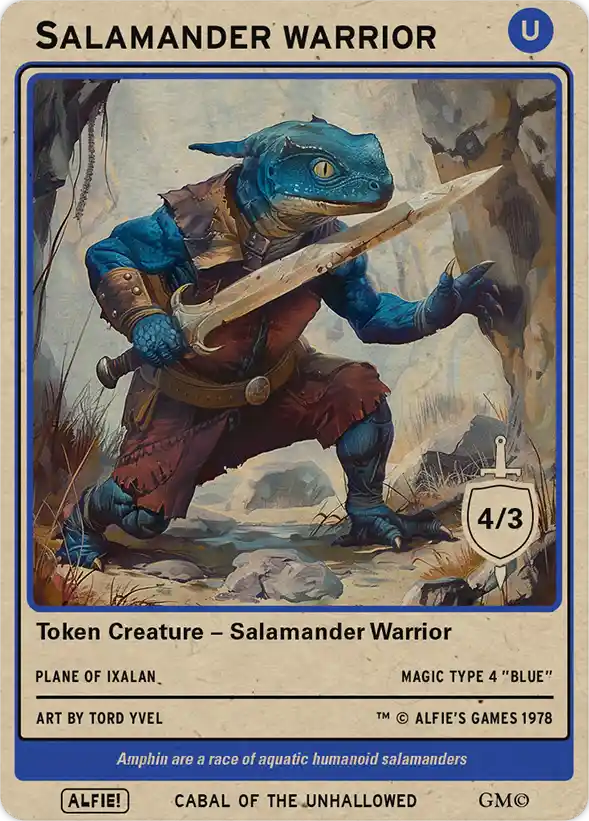 Salamander Warrior