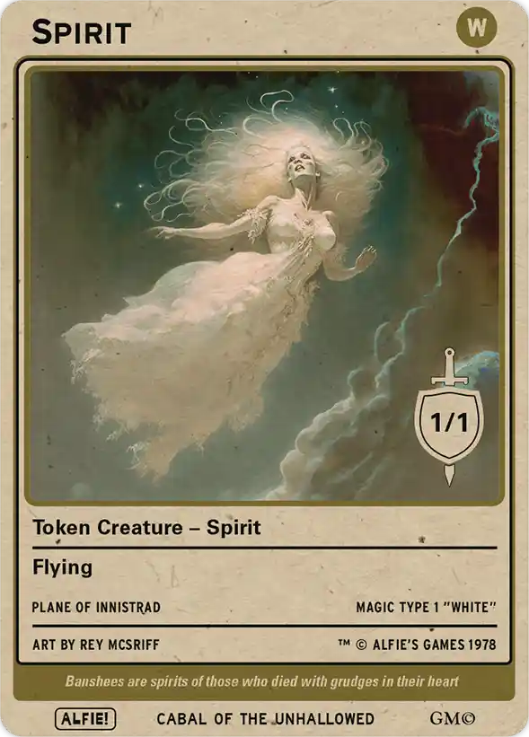 Spirit White Flying