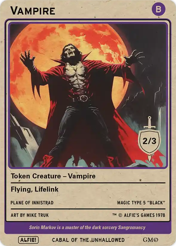 Vampire 2/3 Flying